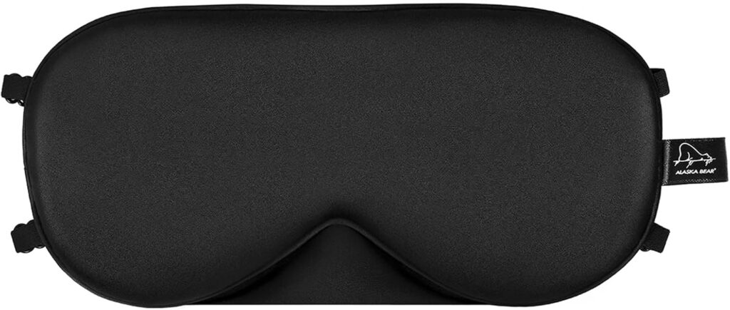 Alaska Bear 2 Strap Silk Sleep Mask
